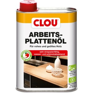 Clou Arbeitsplatten-Öl Transparent 250 ml