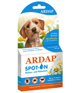 Quiko Ardap Spot On für kleine Hunde, 3 x 1ml  