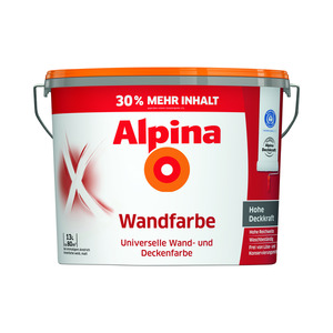 Alpina Wandfarbe weiß 13 l