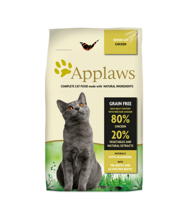 Bild 1 von Applaws Senior Cat Grain Free Huhn, Trockenfutter, 7,5 kg