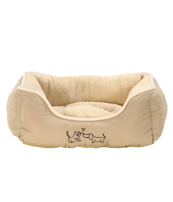 Bild 1 von Dehner Kuschelbett Sammy, rechteckig, beige