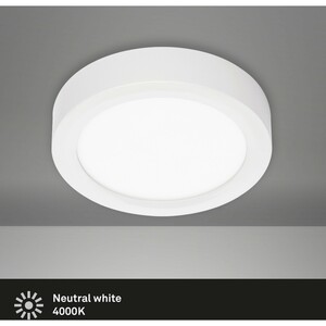 Briloner LED-Aufbauleuchte Fire Weiß Metall- Kunststoff EEK: A-A++