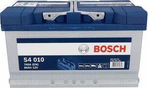 Bosch Starterbatterie S4, 80 Ah 740 A
