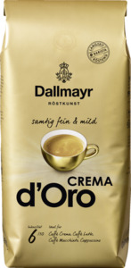 Dallmayr Crema d'Oro 100% Arabica Ganze Bohnen