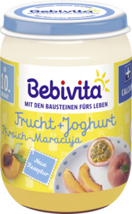 Bebivita Bio Frucht+Joghurt Pfirsich-Maracuja