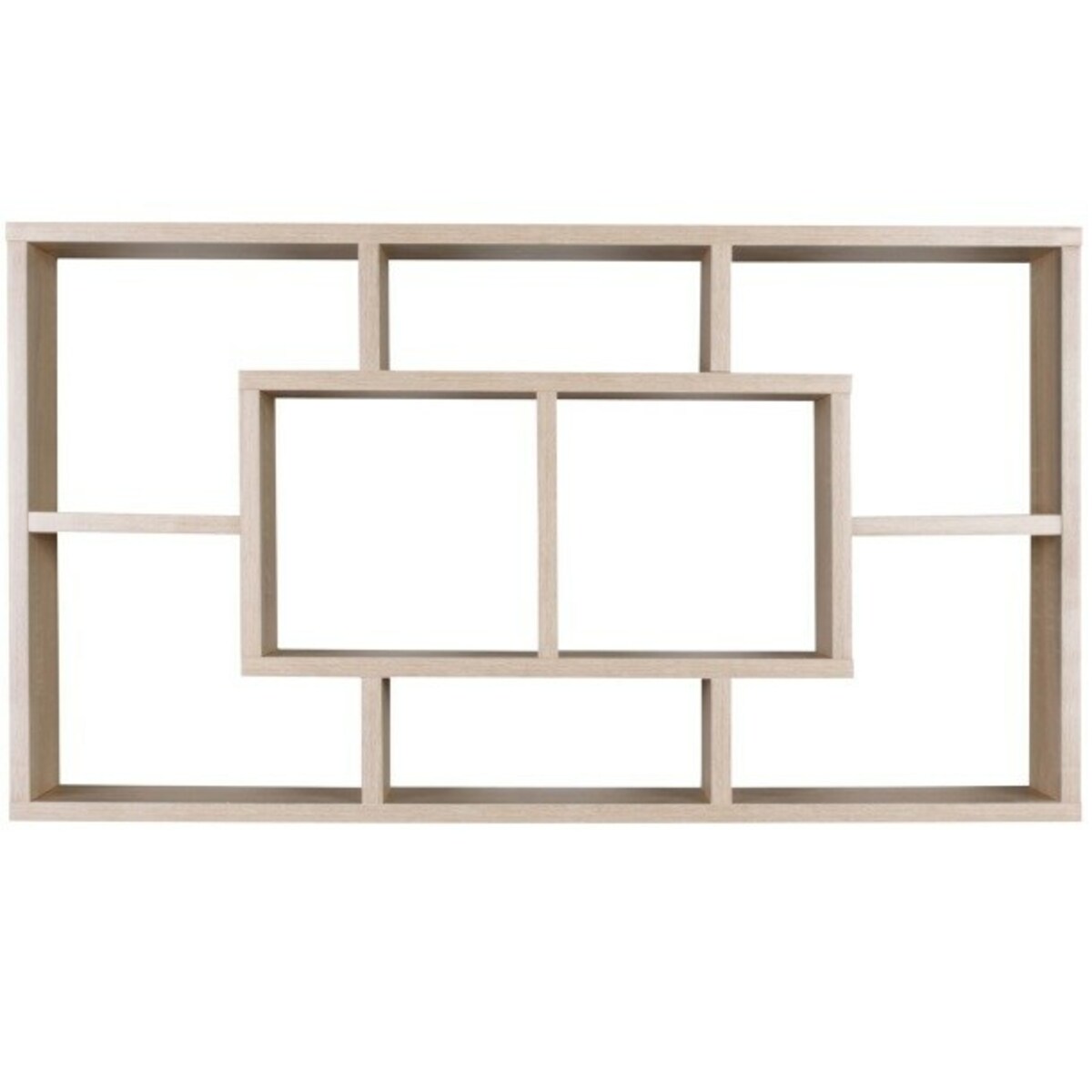 Bild 1 von Wandregal 85 x 48 x 16 cm Eiche-Dekor