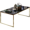 Bild 1 von Couchtisch 120 x 60 cm Goldfarbig/ Schwarz