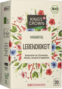 KING'S CROWN Bio Kräutertee Lebendigkeit