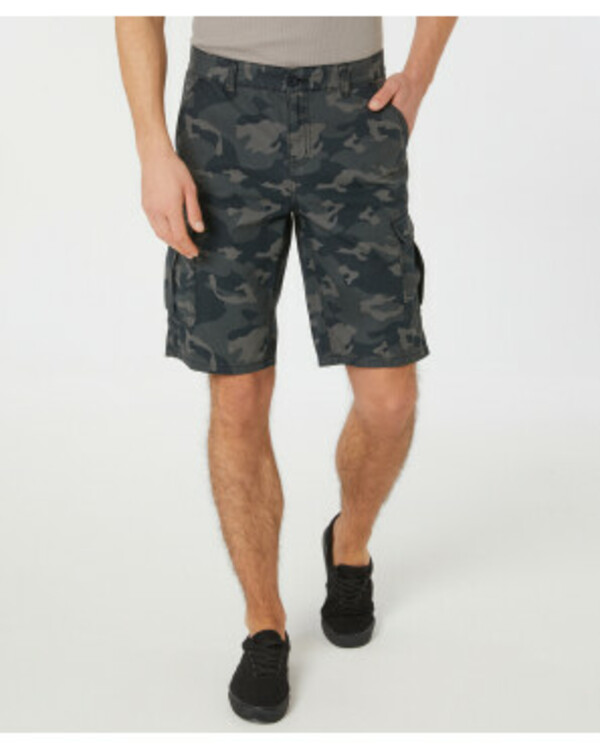 Bild 1 von Cargo-Shorts Camouflage, X-Mail, Bermudalänge, grau bedruckt