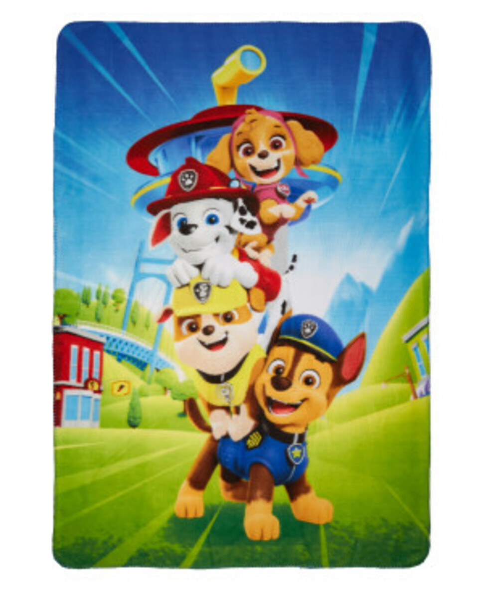 Bild 1 von Paw Patrol Fleecedecke, verschiedene Designs, ca. 100 x 150 cm, blau