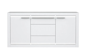 Sideboard  L-Light - weiß - 158 cm - 78 cm - 41 cm - Sconto