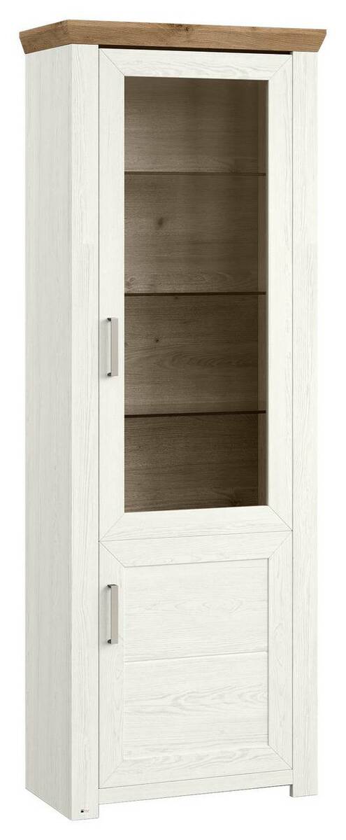 Bild 1 von Set one by Musterring Vitrine SET ONE YORK, Holznachbildung