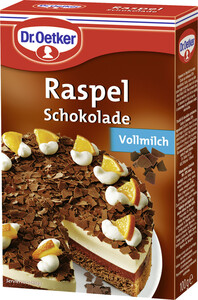 Dr.Oetker Raspel Schokolade Vollmilch 100 g