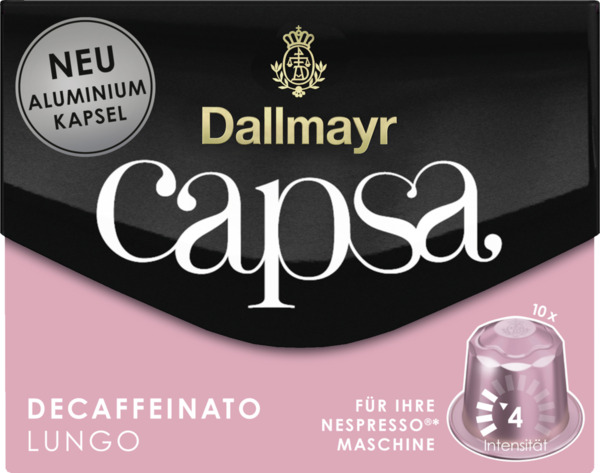 Bild 1 von Dallmayr capsa Decaffeinato Lungo Kaffeekapseln