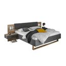 Bild 1 von Bettanlage Rivoli Montana Oak-Optik/Graphit 180 x 200 cm