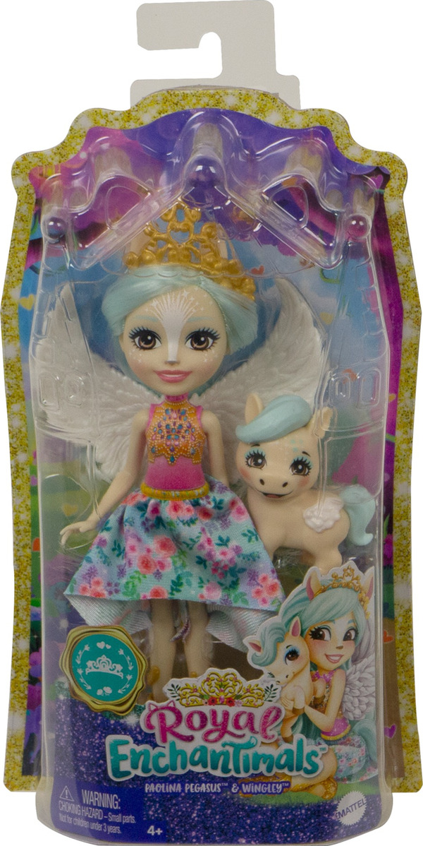 Bild 1 von Mattel Enchantimals Royals Paolina Pegasus Puppe & Wingley