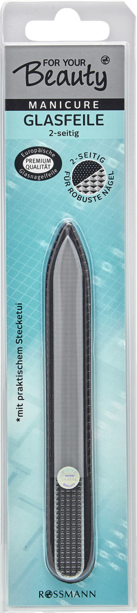 Bild 1 von FOR YOUR Beauty Glasfeile 2-seitig