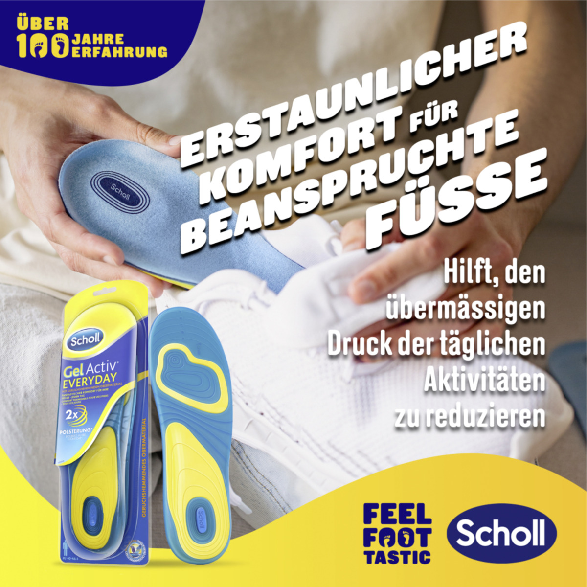 Bild 4 von Scholl GelActiv Einlegesohlen Everyday Men