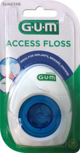 GUM® ACCESS FLOSS Zahnseide mit Einfädelhilfe für 50 Anwendungen