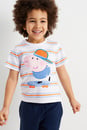 Bild 1 von C&A Peppa Wutz-Kurzarmshirt-gestreift, Weiß, Größe: 92