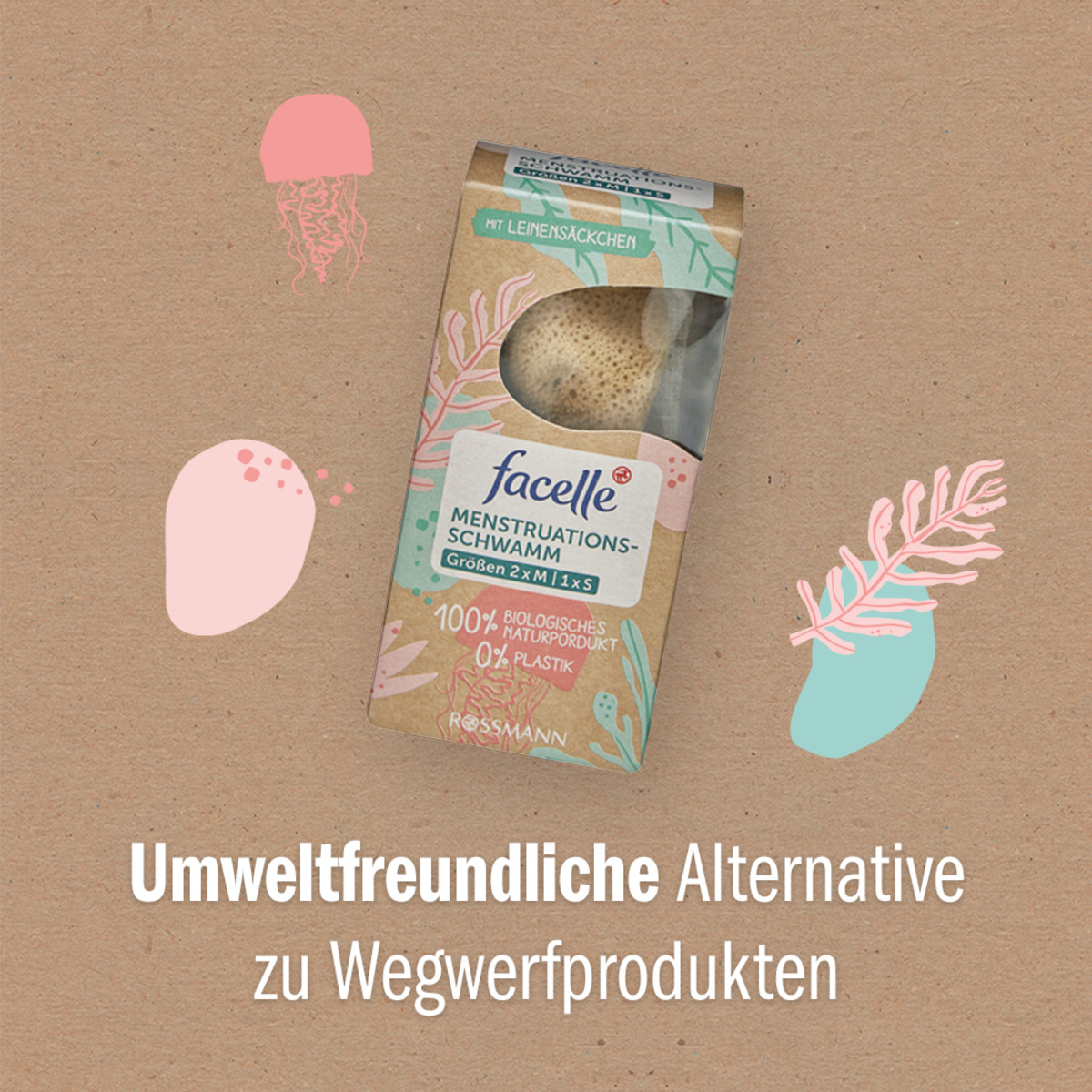 Bild 3 von facelle Menstruationsschwamm