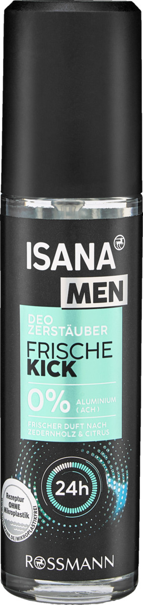 Bild 1 von ISANA MEN Deo Zerstäuber Frische Kick