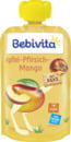 Bild 1 von Bebivita Drück Mich Fruchtpüree Apfel-Pfirsich-Mango mit Keks