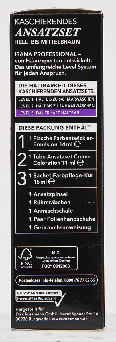 Bild 2 von ISANA Professional kaschierendes Ansatzset