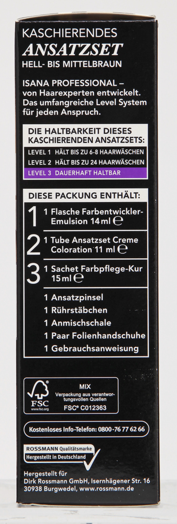 Bild 2 von ISANA Professional kaschierendes Ansatzset