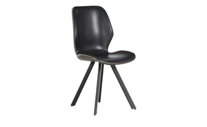 Stuhl - schwarz - 47 cm - 46 cm - 54 cm - Stühle