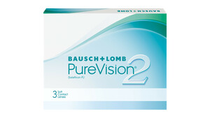 PureVision® 2 HD Monatslinsen Sphärisch 3 Stück unisex