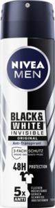 NIVEA MEN Anti-Transpirant Spray Black & White Invisible Original