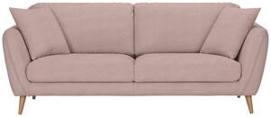 Dreisitzer-Sofa in Rosa