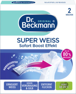 Dr. Beckmann Super Weiß 2x 40 g 2.49 EUR/100 g