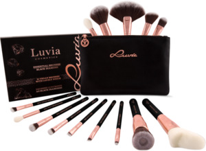 Luvia Cosmetics Essential Brushes - Black Diamond Set