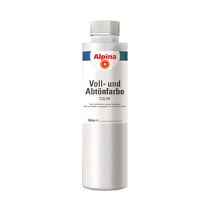 Alpina Color Voll- und Abtönfarbe 'Snow White' seidenmatt 750 ml