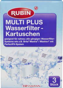 Rubin Multi Plus Wasserfilter Kartuschen