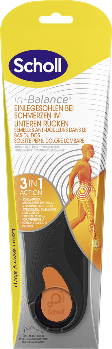 Bild 1 von Scholl In-Balance Einlegesohlen Größe 40-42