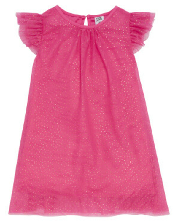 Bild 1 von Hübsches Tüllkleid, Kiki & Koko, Rüschenärmel, pink