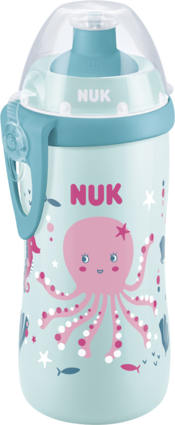 Bild 1 von NUK Junior Cup mit Push-Pull Tülle und Chamäleon Effekt 300 ml, Rosa/Hellrosa