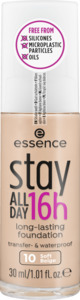 essence stay ALL DAY 16h long-lasting Foundation 10 - Soft Beige