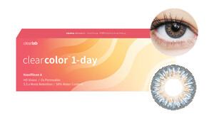 Clearcolor™ 1-Day - Blue Farblinsen Sphärisch 10 Stück unisex
