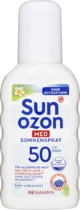 Sunozon Med Sonnenspray LSF 50