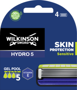 Wilkinson Sword Hydro 5 Skin Protection Sensitive Rasierklingen