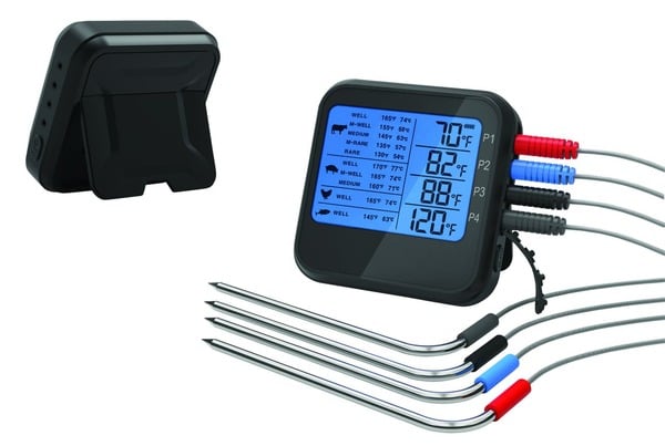 Bild 1 von Tarrington House Grillthermometer, ABS, Edelstahl 304, Silikon