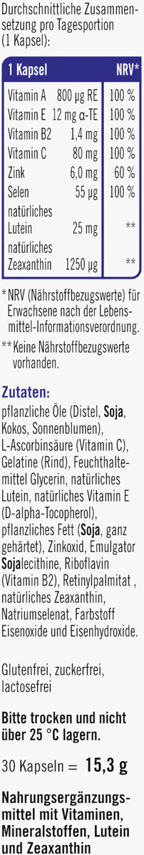 Bild 3 von taxofit Augen Sehkraft Tag+Nacht Kapseln