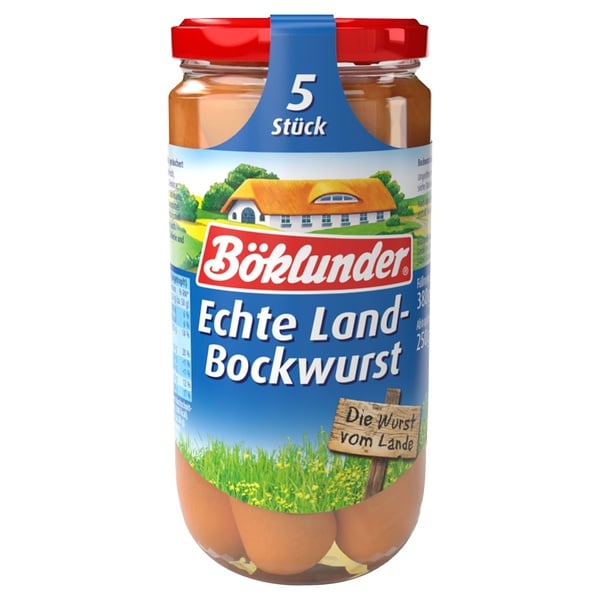 Bild 1 von BÖKLUNDER Würstchen im Glas 380 g