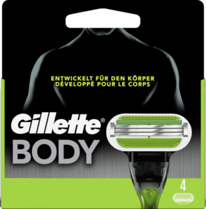 Gillette Body™ 
            Rasierklingen