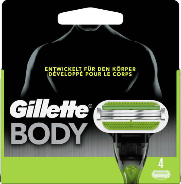 Bild 1 von Gillette Body™ 
            Rasierklingen