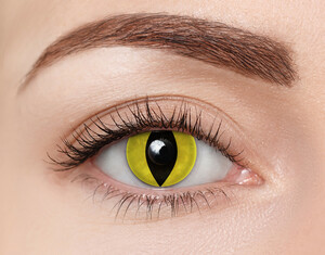 Farbige Kontaktlinsen Creepers Monatslinsen Sphärisch 2 Stück unisex